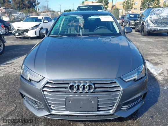 2018 Audi A4 Premium with VIN WAUKMAF45JA158842, listed as a IAAI auction lot 41794952 with 25,563 mi miles. Bid and sale history available at carsss.com. Image 12.
