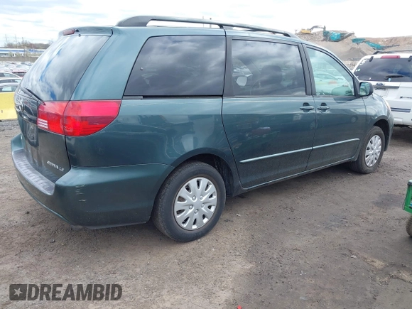 2005 Toyota Sienna CE with VIN 5TDZA23C55S280735, listed as a IAAI auction lot 42063994 with 201,883 mi miles. Bid and sale history available at carsss.com. Image 4.