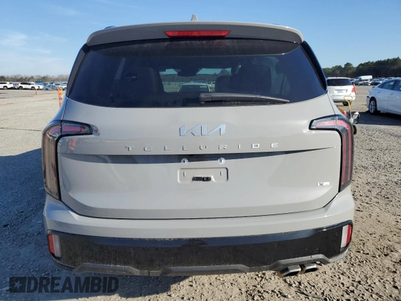 2024 Kia Telluride EX with VIN 5XYP3DGC4RG502630, listed as a Copart auction lot 42859305 with 14,939 mi miles and Salvage Title. Bid and sale history available at carsss.com. Image 6.