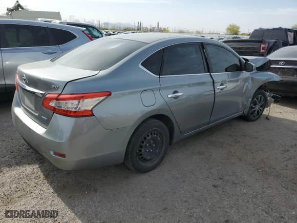 2014 Nissan Sentra SR with VIN 3N1AB7AP7EY318412, listed as a Copart auction lot 51339315 with 126,920 mi miles and Salvage Title. Bid and sale history available at carsss.com. Image 3.