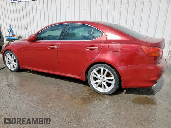 2006 Lexus IS 250 z VIN JTHBK262365016016, wystawiony jako Copart lot #60324845 z przebiegiem 213 392 mil mil oraz Czysty tytuł • Clean title. Historia ofert i sprzedaży dostępna na DreamBid. Obrazek 2.