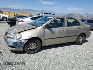 2007 Toyota Corolla CE with VIN 1NXBR32E17Z864384, listed as a Copart auction lot 52519385 with 204,778 mi miles and Salvage Title. Bid and sale history available at carsss.com. Image 1.