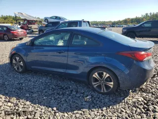 2014 Hyundai Elantra Coupe with VIN KMHDH6AH6EU027121, listed as a Copart auction lot 72735614 with 107,379 mi miles and Salvage Title. Bid and sale history available at carsss.com. Image 2.