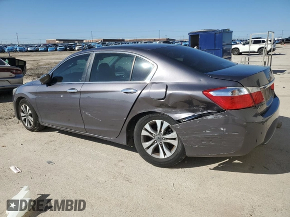 2014 Honda Accord LX z VIN 1HGCR2F37EA305580, wystawiony jako Copart lot #48564205 z przebiegiem 55 689 mil mil oraz Czysty tytuł • Clean title. Historia ofert i sprzedaży dostępna na DreamBid. Obrazek 2.