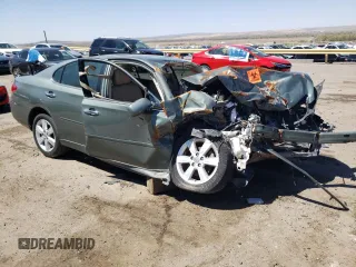2005 Lexus ES 330 with VIN JTHBA30GX55071283, listed as a Copart auction lot 47522384 with 0 mi miles and Salvage Title. Bid and sale history available at carsss.com. Image 4.