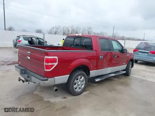 2013 Ford F-150 XL with VIN 1FTFW1CTXDKD88563, listed as a IAAI auction lot 41557298 with 223,301 mi miles. Bid and sale history available at carsss.com. Image 4.