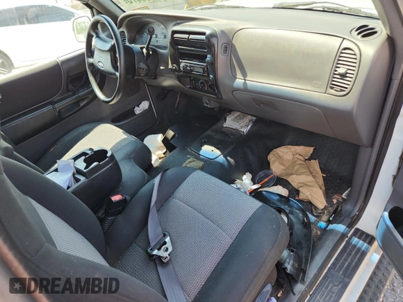 2003 Ford Ranger XL Fleet with VIN 1FTYR44V03TA22296, listed as a Copart auction lot 62368375 with 127,281 mi miles and Salvage title. Bid and sale history available at DreamBid. Image 8.
