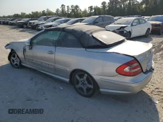 2005 Mercedes-Benz CLK 500 with VIN WDBTK75G15T034331, listed as a Copart auction lot 72636504 with Not Provided miles and Salvage Title. Bid and sale history available at DreamBid. Image 2.