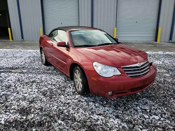 2008 Chrysler Sebring Touring with VIN 1C3LC55R88N677227, listed as a Copart auction lot 81732184 with 142,369 mi miles and Salvage Title. Bid and sale history available at carsss.com. Image 10.