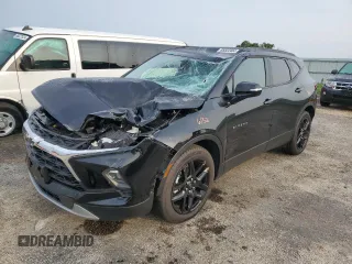2024 Chevrolet Blazer LT z VIN 3GNKBJRS7RS159107, wystawiony jako Copart lot #65522404 z przebiegiem 15 219 mil mil oraz Szkoda całkowita • Salvage title. Historia ofert i sprzedaży dostępna na DreamBid. Obrazek 1.