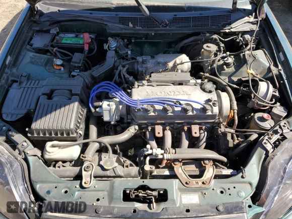 2000 Honda Civic EX with VIN JHMEJ8642YS004030, listed as a Copart auction lot 50002815 with 152,564 mi miles and Salvage Title. Bid and sale history available at carsss.com. Image 11.