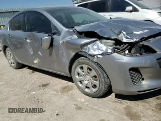 2013 Mazda 3 i SV with VIN JM1BL1TF9D1793448, listed as a Copart auction lot 50348115 with 115,046 mi miles and Salvage title. Bid and sale history available at DreamBid. Image 10.