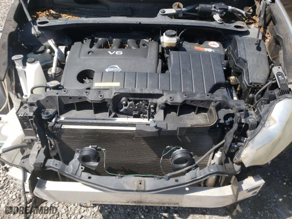 2010 Nissan Murano S with VIN JN8AZ1MU8AW018438, listed as a Copart auction lot 51287815 with 103,695 mi miles and Salvage Title. Bid and sale history available at carsss.com. Image 12.