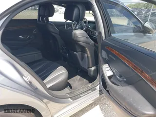 2015 Mercedes-Benz S-Class S 550 with VIN WDDUG8FB3FA142954, listed as a IAAI auction lot 39795621 with 111,415 mi miles. Bid and sale history available at carsss.com. Image 8.