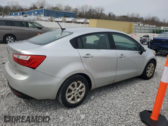 2013 Kia Rio LX with VIN KNADM4A30D6280069, listed as a Copart auction lot 52555955 with 146,748 mi miles and Clean Title. Bid and sale history available at carsss.com. Image 3.
