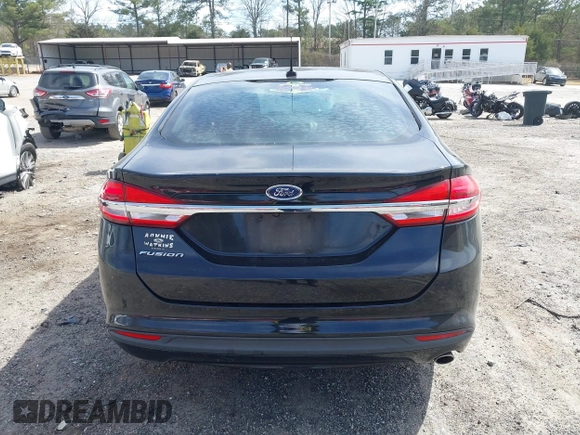 2017 Ford Fusion S with VIN 3FA6P0G7XHR137439, listed as a IAAI auction lot 41811845 with 94,044 mi miles. Bid and sale history available at carsss.com. Image 16.