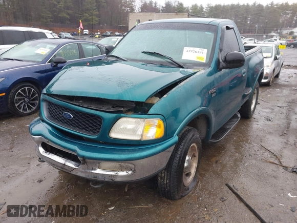 1998 Ford F-150 with VIN 1FTZF08W9WKC01424, listed as a IAAI auction lot 41926191 with 191,424 mi miles and . Bid and sale history available at DreamBid. Image 17.