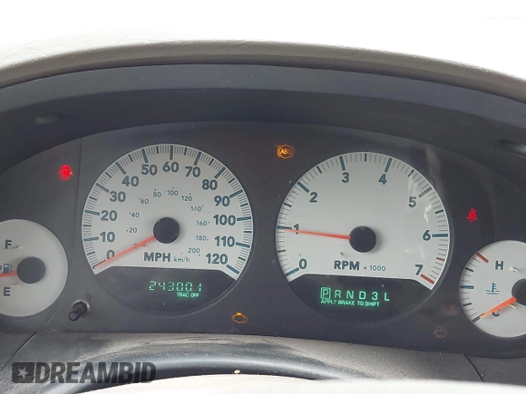 2006 Dodge Grand Caravan SXT z VIN 2D4GP44L26R792885, wystawiony jako IAAI lot #42362970 z przebiegiem 243 001 mil mil oraz . Historia ofert i sprzedaży dostępna na DreamBid. Obrazek 7.