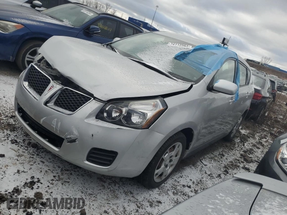 2009 Pontiac Vibe w/1SB with VIN 5Y2SP670X9Z418801, listed as a Copart auction lot 74112594 with 71,581 mi miles and Clean Title. Bid and sale history available at carsss.com. Image 1.