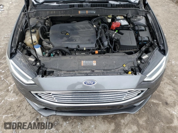 2017 Ford Fusion SE with VIN 3FA6P0HD3HR262710, listed as a Copart auction lot 44813545 with 103,020 mi miles and Salvage Title. Bid and sale history available at carsss.com. Image 12.
