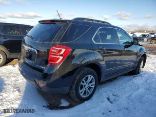 2016 Chevrolet Equinox LT with VIN 2GNALCEK1G6125508, listed as a Copart auction lot 85692544 with 114,396 mi miles and Salvage Title. Bid and sale history available at carsss.com. Image 3.
