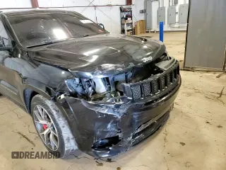 2017 Jeep Grand Cherokee SRT with VIN 1C4RJFDJ1HC760023, listed as a Copart auction lot 45227385 with 95,135 mi miles and Salvage Title. Bid and sale history available at carsss.com. Image 14.