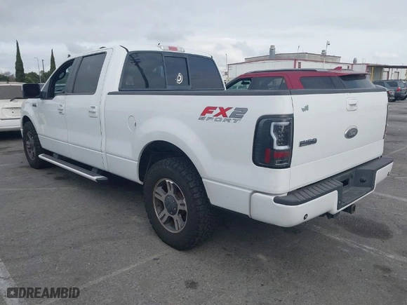 2008 Ford F-150 XLT with VIN 1FTPW12598KC36819, listed as a IAAI auction lot 41703359 with 177,560 mi miles. Bid and sale history available at carsss.com. Image 3.