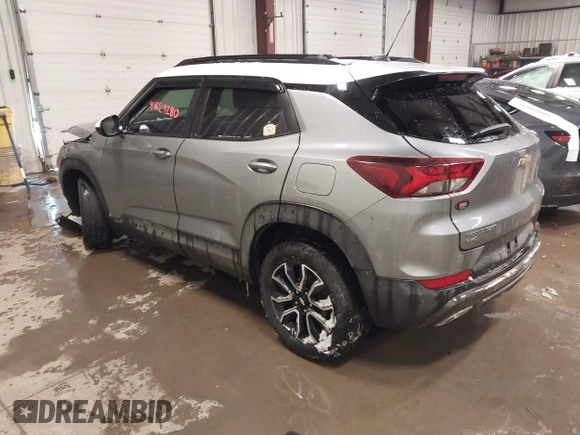 2023 Chevrolet TrailBlazer ACTIV with VIN KL79MSSL7PB080388, listed as a IAAI auction lot 41629280 with 25,870 mi miles and . Bid and sale history available at DreamBid. Image 3.