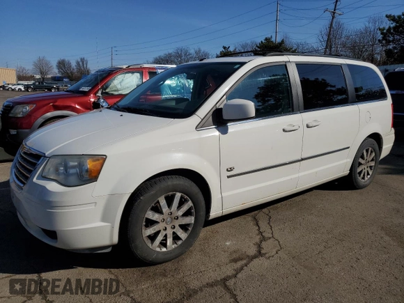 2009 Chrysler Town & Country Touring with VIN 2A8HR54XX9R675671, listed as a Copart auction lot 43807405 with 110,504 mi miles and Salvage Title. Bid and sale history available at DreamBid. Image 1.