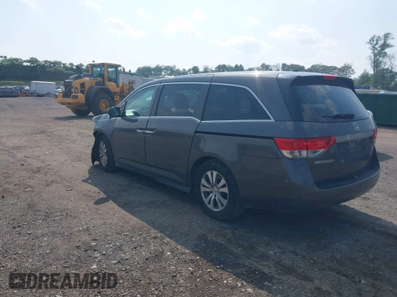 2014 Honda Odyssey EX-L with VIN 5FNRL5H6XEB121390, listed as a IAAI auction lot 42480217 with 291,766 mi miles and . Bid and sale history available at DreamBid. Image 3.