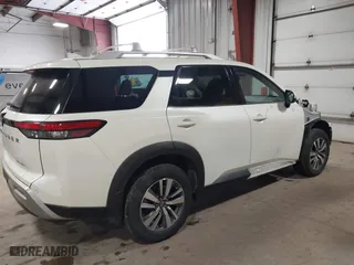 2024 Nissan Pathfinder SL with VIN 5N1DR3CC4RC227181, listed as a IAAI auction lot 41547554 with 6,940 mi miles. Bid and sale history available at carsss.com. Image 14.
