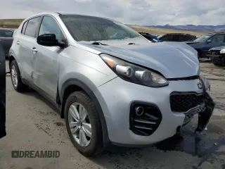 2018 Kia Sportage LX z VIN KNDPMCAC5J7381334, wystawiony jako Copart lot #49881355 z przebiegiem 80 911 mil mil oraz Szkoda całkowita • Salvage title. Historia ofert i sprzedaży dostępna na DreamBid. Obrazek 4.
