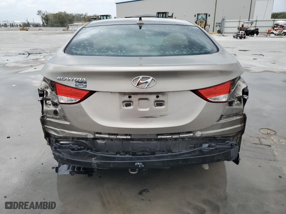 2013 Hyundai Elantra GLS PZEV with VIN 5NPDH4AE6DH344646, listed as a Copart auction lot 45891415 with 139,551 mi miles and Salvage Title. Bid and sale history available at carsss.com. Image 6.
