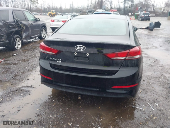 2018 Hyundai Elantra SE with VIN KMHD74LF3JU452454, listed as a IAAI auction lot 41827989 with 171,272 mi miles. Bid and sale history available at carsss.com. Image 16.