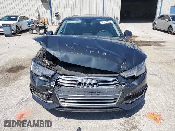 2019 Audi A4 Premium with VIN WAUGMAF46KA022081, listed as a Copart auction lot 51117725 with 38,898 mi miles and Non repairable. Bid and sale history available at DreamBid. Image 5.
