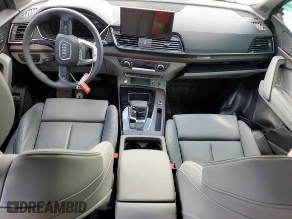 2024 Audi Q5 S line Premium Plus with VIN WA1E2AFY6R2062596, listed as a Copart auction lot 54018255 with Not provided miles and Salvage title. Bid and sale history available at DreamBid. Image 8.