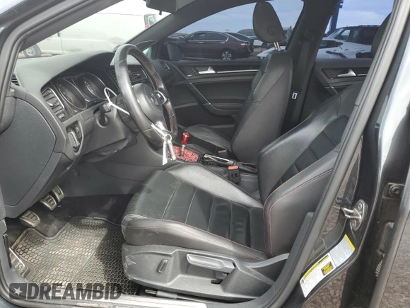 2015 Volkswagen Golf GTI SE with VIN 3VW5T7AUXFM094902, listed as a Copart auction lot 49430315 with 101,672 mi miles and Salvage Title. Bid and sale history available at carsss.com. Image 7.