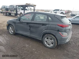 2022 Hyundai Kona SE with VIN KM8K2CABXNU872332, listed as a IAAI auction lot 41477508 with 23,467 mi miles. Bid and sale history available at carsss.com. Image 3.