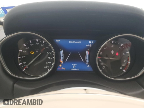 2019 Maserati Levante GranLusso z VIN ZN661XUL3KX325268, wystawiony jako Copart lot #83449104 z przebiegiem 16 944 mil mil oraz Czysty tytuł • Clean title. Historia ofert i sprzedaży dostępna na DreamBid. Obrazek 9.