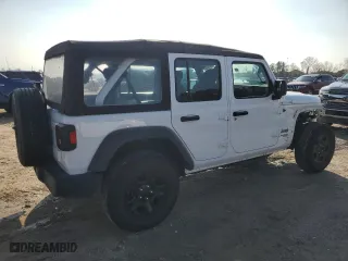 2018 Jeep Wrangler Unlimited Sport with VIN 1C4HJXDN8JW238708, listed as a Copart auction lot 86682094 with 59,064 mi miles and Salvage Title. Bid and sale history available at carsss.com. Image 3.