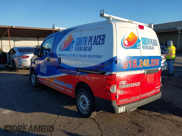 2020 Nissan NV200 S with VIN 3N6CM0KN4LK696673, listed as a IAAI auction lot 41047423 with 120,237 mi miles and . Bid and sale history available at DreamBid. Image 3.