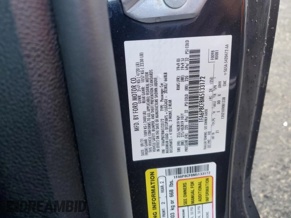 2021 Ford Mustang GT z VIN 1FA6P8CF8M5133172, wystawiony jako Copart lot #54234125 z przebiegiem 24 541 mil mil oraz Nie do naprawy. Historia ofert i sprzedaży dostępna na DreamBid. Obrazek 13.