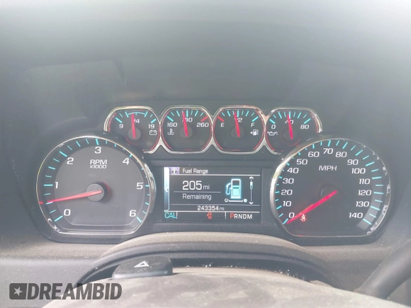 2016 Chevrolet Tahoe LT with VIN 1GNSKBKC0GR227451, listed as a IAAI auction lot 42241120 with 243,354 mi miles and . Bid and sale history available at DreamBid. Image 7.