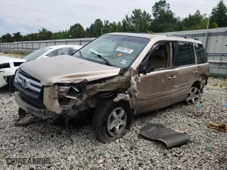 2006 Honda Pilot EX-L with VIN 5FNYF28526B018023, listed as a Copart auction lot 44353355 with 146,126 mi miles and Salvage Title. Bid and sale history available at carsss.com. Image 1.