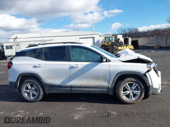 2024 GMC Terrain SLE with VIN 3GKALTEG2RL380353, listed as a IAAI auction lot 41497590 with 7,200 mi miles and . Bid and sale history available at DreamBid. Image 13.