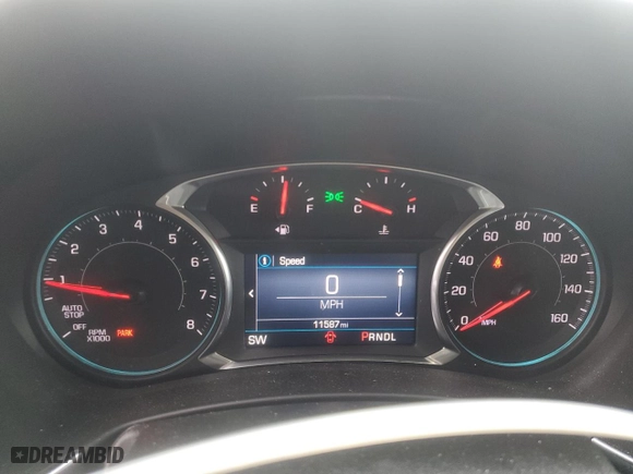 2022 Chevrolet Equinox LT with VIN 2GNAXUEV2N6150984, listed as a Copart auction lot 42928295 with 11,587 mi miles and Salvage Title. Bid and sale history available at carsss.com. Image 9.