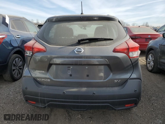 2020 Nissan Kicks SV with VIN 3N1CP5CV3LL550168, listed as a Copart auction lot 85027744 with 73,188 mi miles and Non Repairable. Bid and sale history available at DreamBid. Image 6.