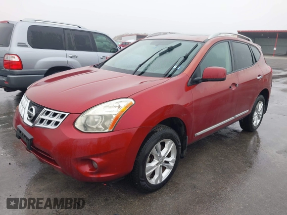 2012 Nissan Rogue SL with VIN JN8AS5MT2CW259689, listed as a IAAI auction lot 41518493 with 95,968 mi miles and . Bid and sale history available at DreamBid. Image 2.