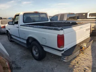 1996 Ford F-150 Special with VIN 2FTEF15Y1TCA34244, listed as a Copart auction lot 75184684 with 0 mi miles and Salvage Title. Bid and sale history available at carsss.com. Image 2.
