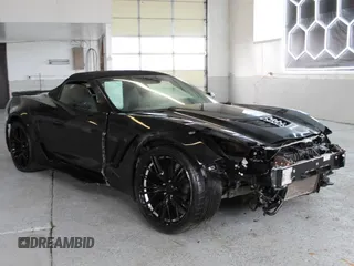 2017 Chevrolet Corvette Z06 3LZ z VIN 1G1YU3D60H5603836, wystawiony jako Copart lot #58603865 z przebiegiem 4 594 mil mil oraz Szkoda całkowita • Salvage title. Historia ofert i sprzedaży dostępna na DreamBid. Obrazek 1.